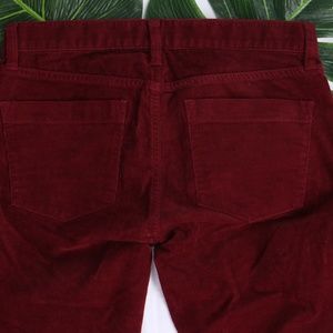 J. Crew Burgundy Corduroy Pants